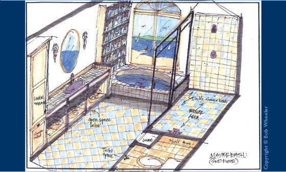 Color Perspective Drawing