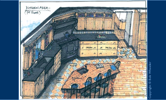 Color Perspective Drawing